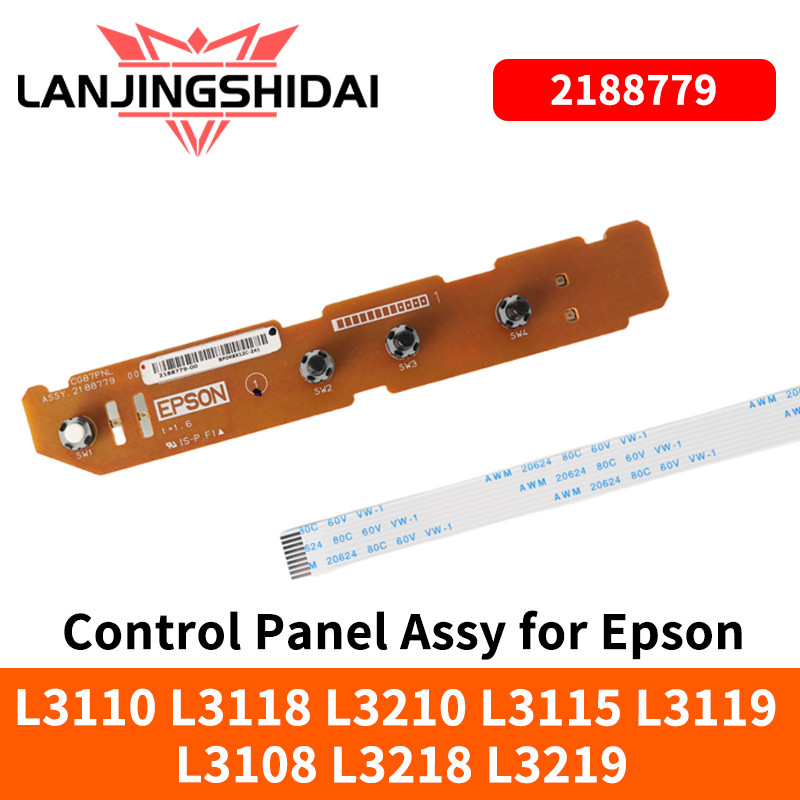 Control Panel Assy (Used) for Epson L3110 L3118 L3210 L3115 L3119 L3108 ...