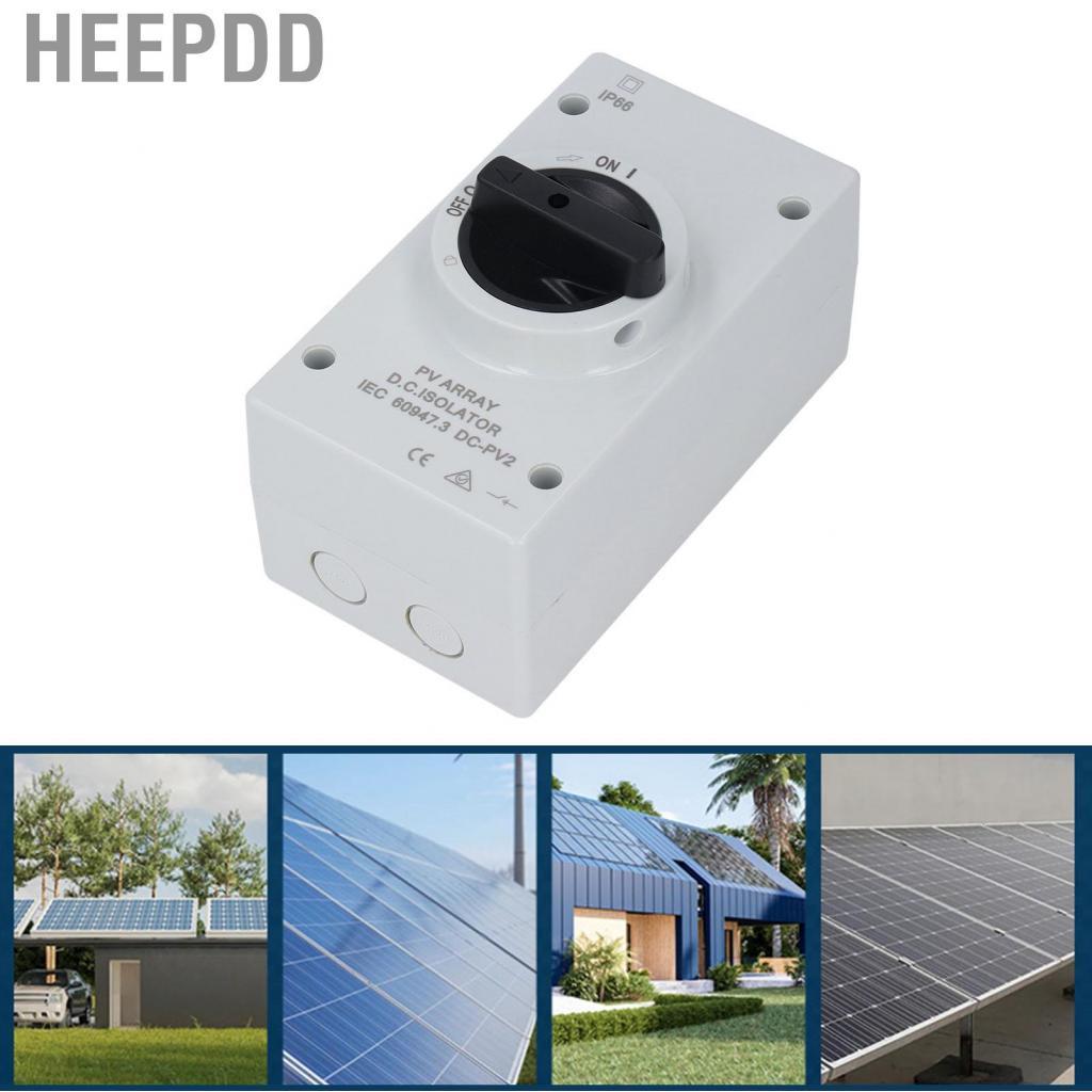 HEEPDD Generic PV DC Disconnect Switch 1000V 32A Photovoltaic Solar ...