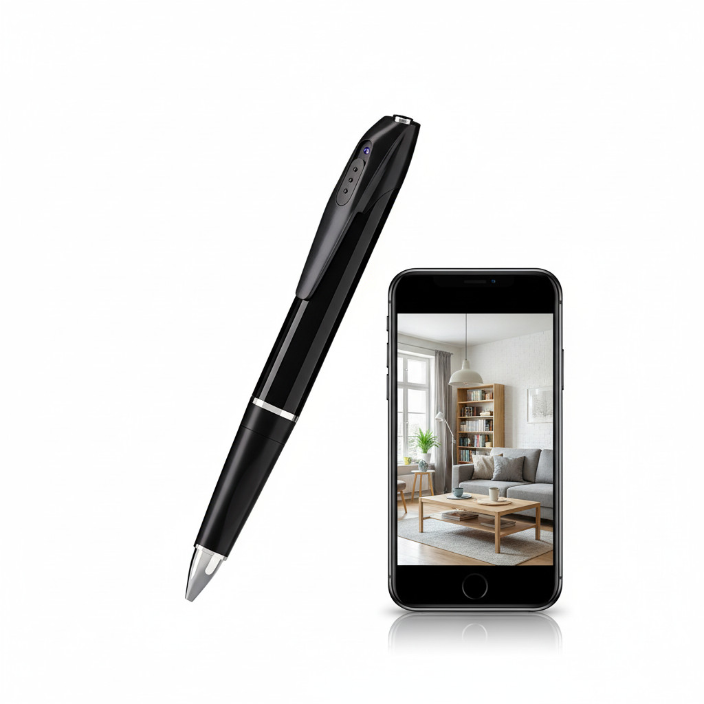Pen Camera 2-in-1: Writing Video Recording, 1080P FHD, WiFi & AP ...