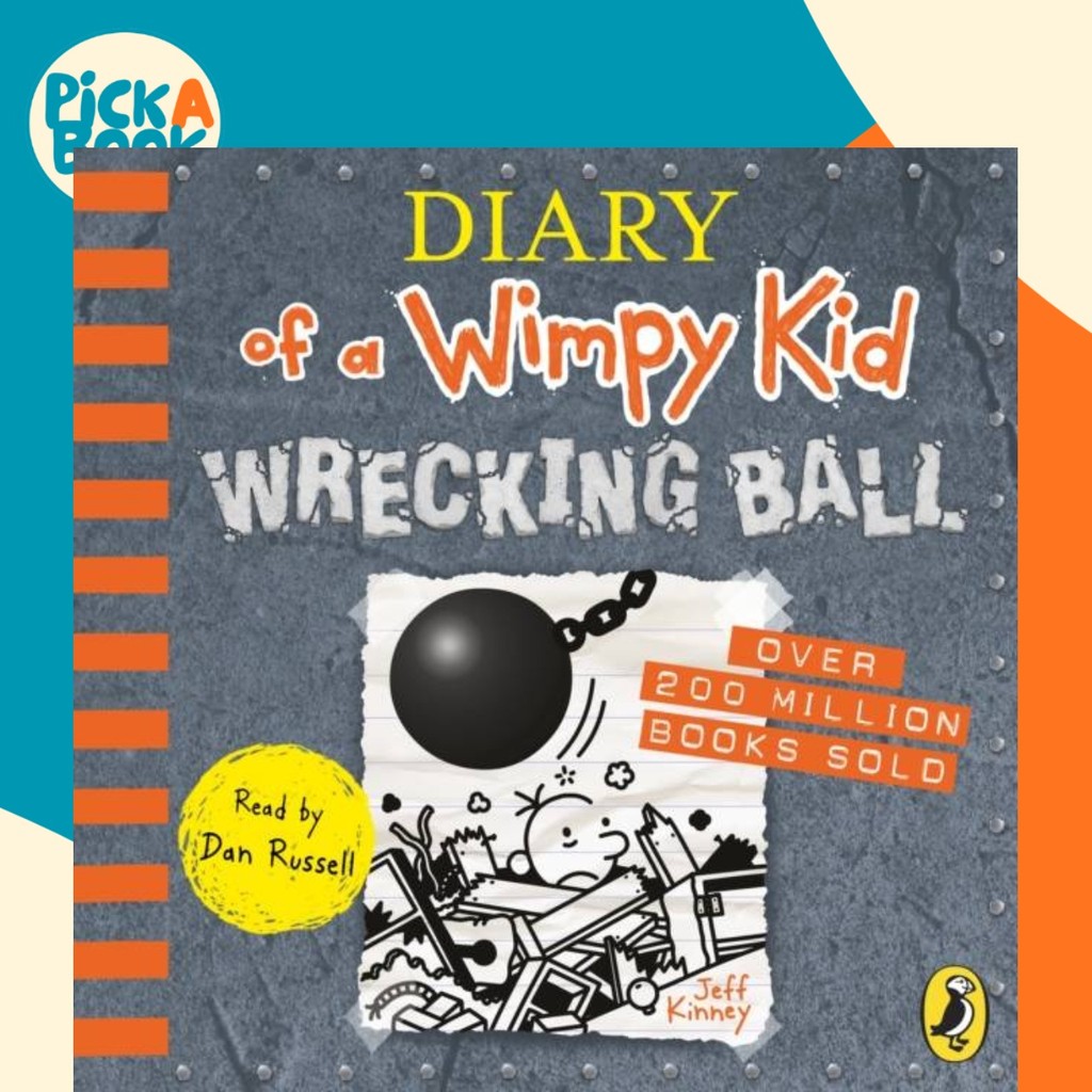 [100% Original Books] - Diary of a Wimpy Kid: Wrecking Ball (Book 14 ...