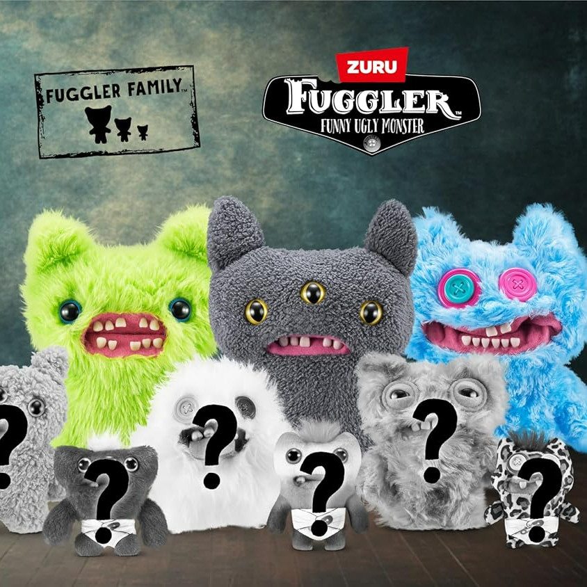 Fuggler Fugg Family by ZURU Funny Ugly Monster Plush Collectible Toy ...
