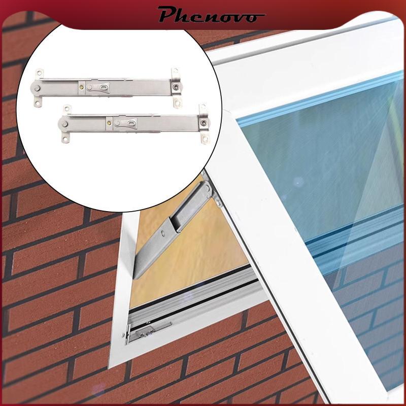 [Phenovo] 1 Pair Stainless Steel Window Support Rods to Prevent Falling ...