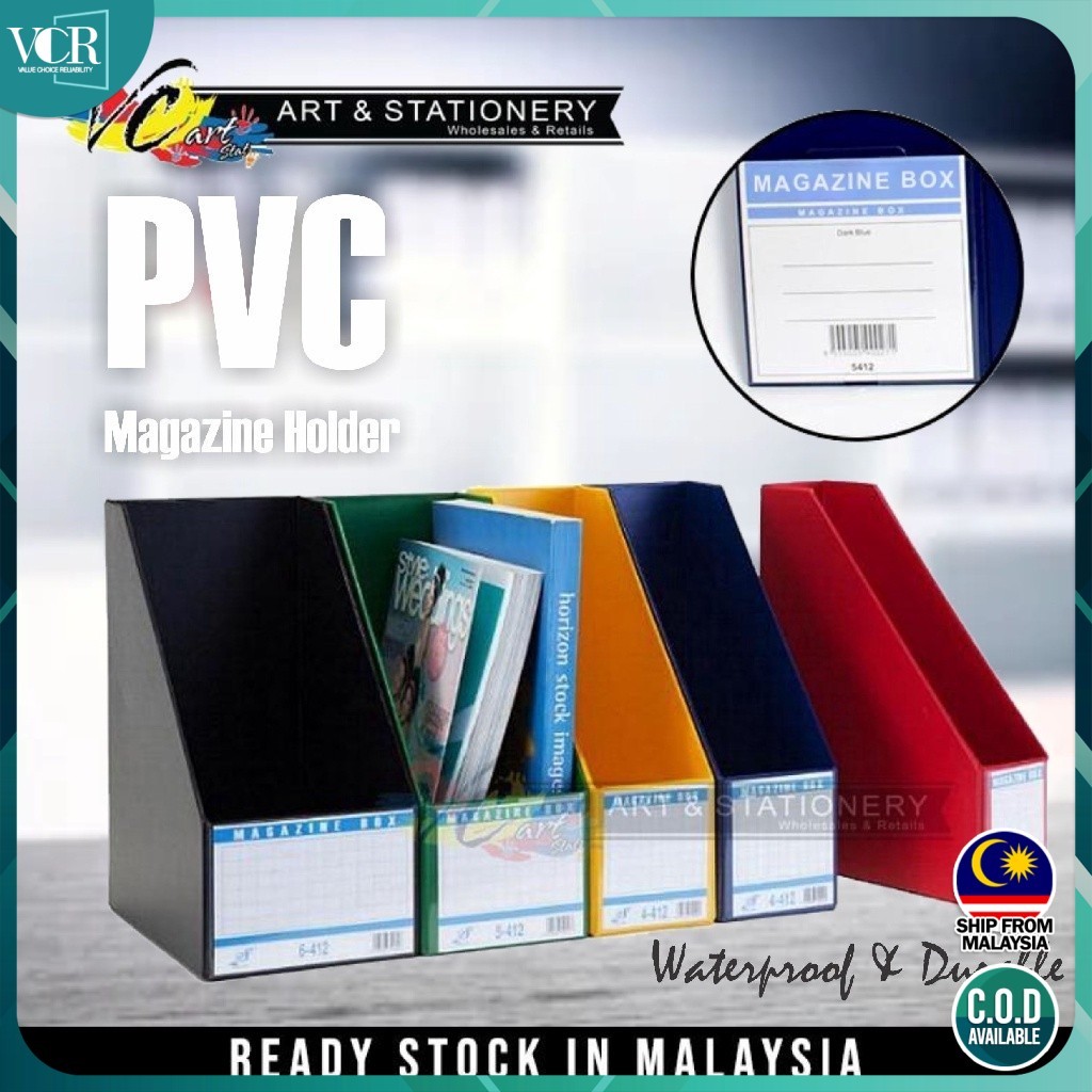 VC Art PVC Magazine Box For School And Office Organiser Office ...