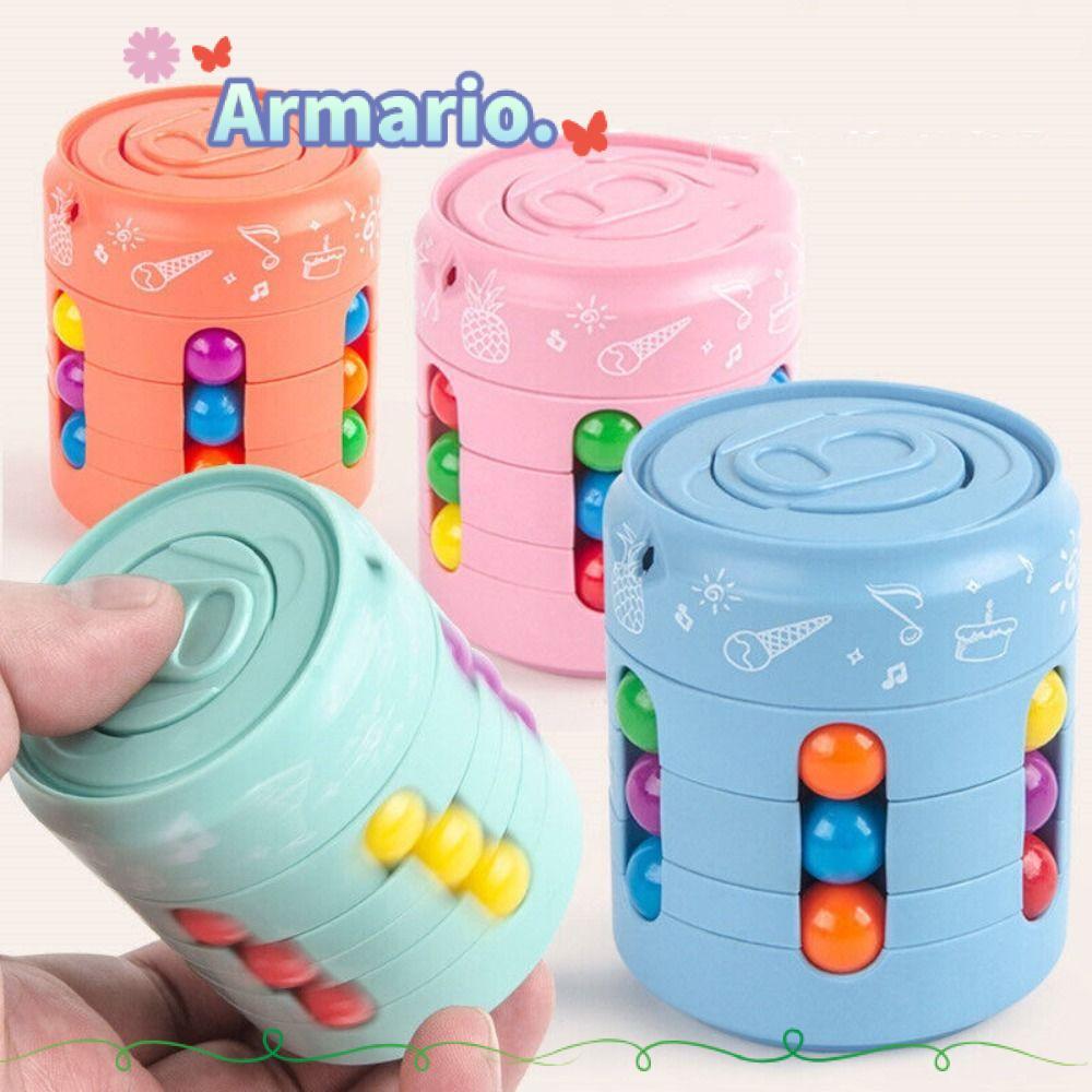 ARMARIO Rotating Ball, Finger Gyro Rotating Ball Soda Can Fidget Toy ...