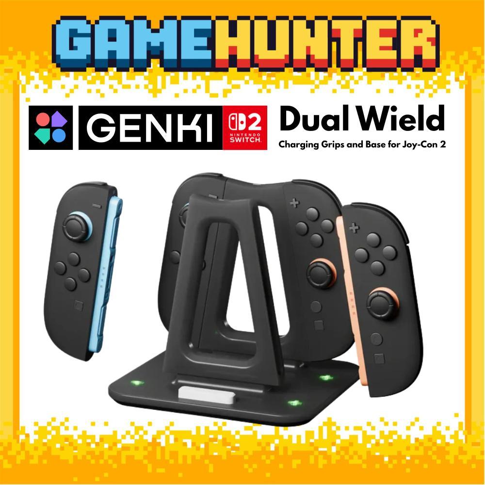 GENKI Dual Wield 4 in 1 Magnetic Charging Dock Compatible with Joy-Con ...