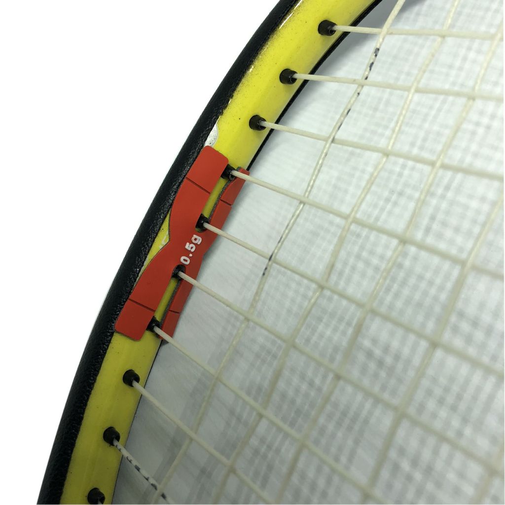 6 Bags Tennis Racket Weighted Sheets 3g Silicone H-Shaped Racket ...