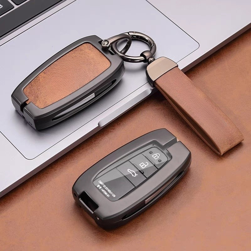 Car Key Cover Toyota Cross Vios Hilux Alphard Yaris Altis Rush Avanza ...