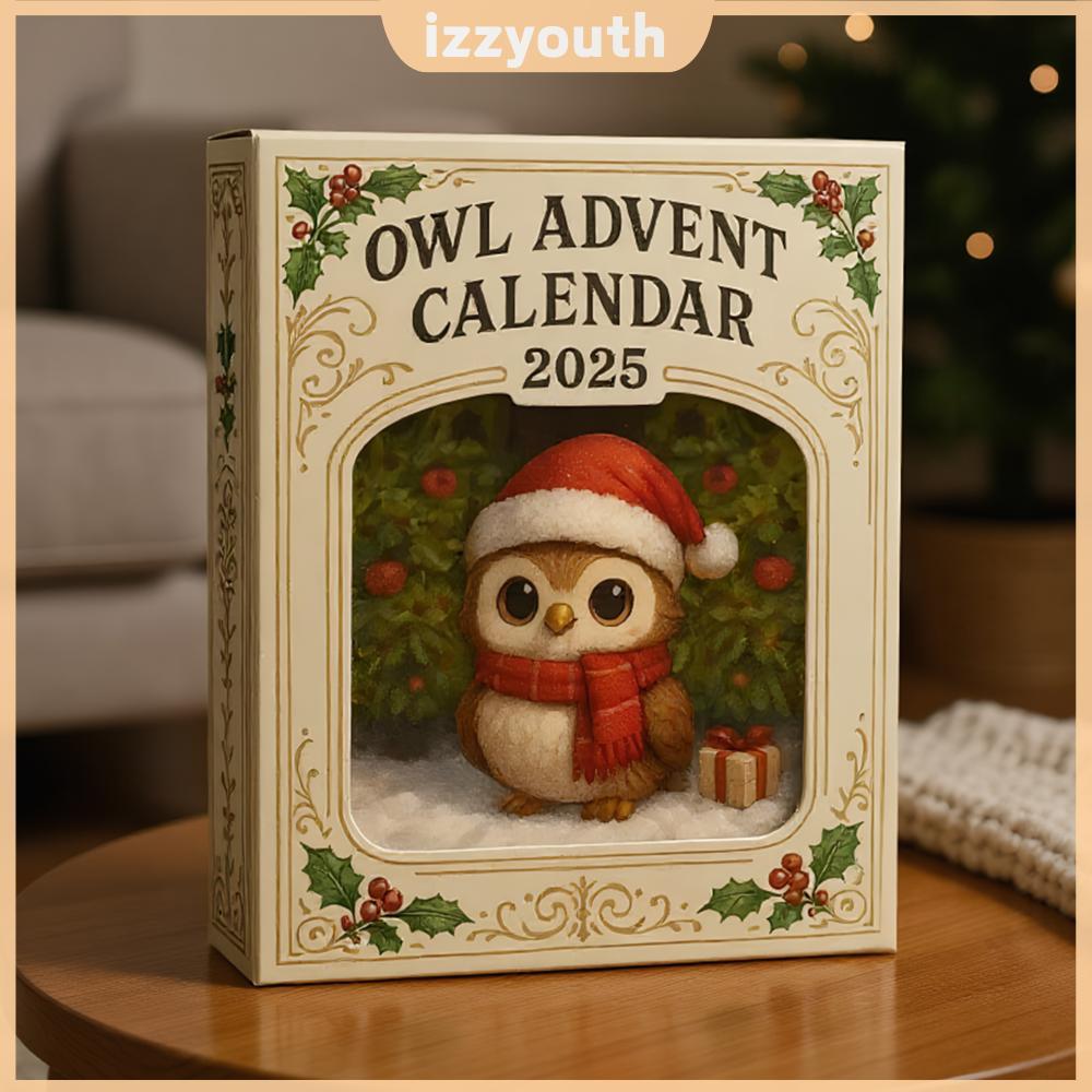 Advent Calendar 2025 2D Flat Christmas Ornaments 24 Days Christmas ...