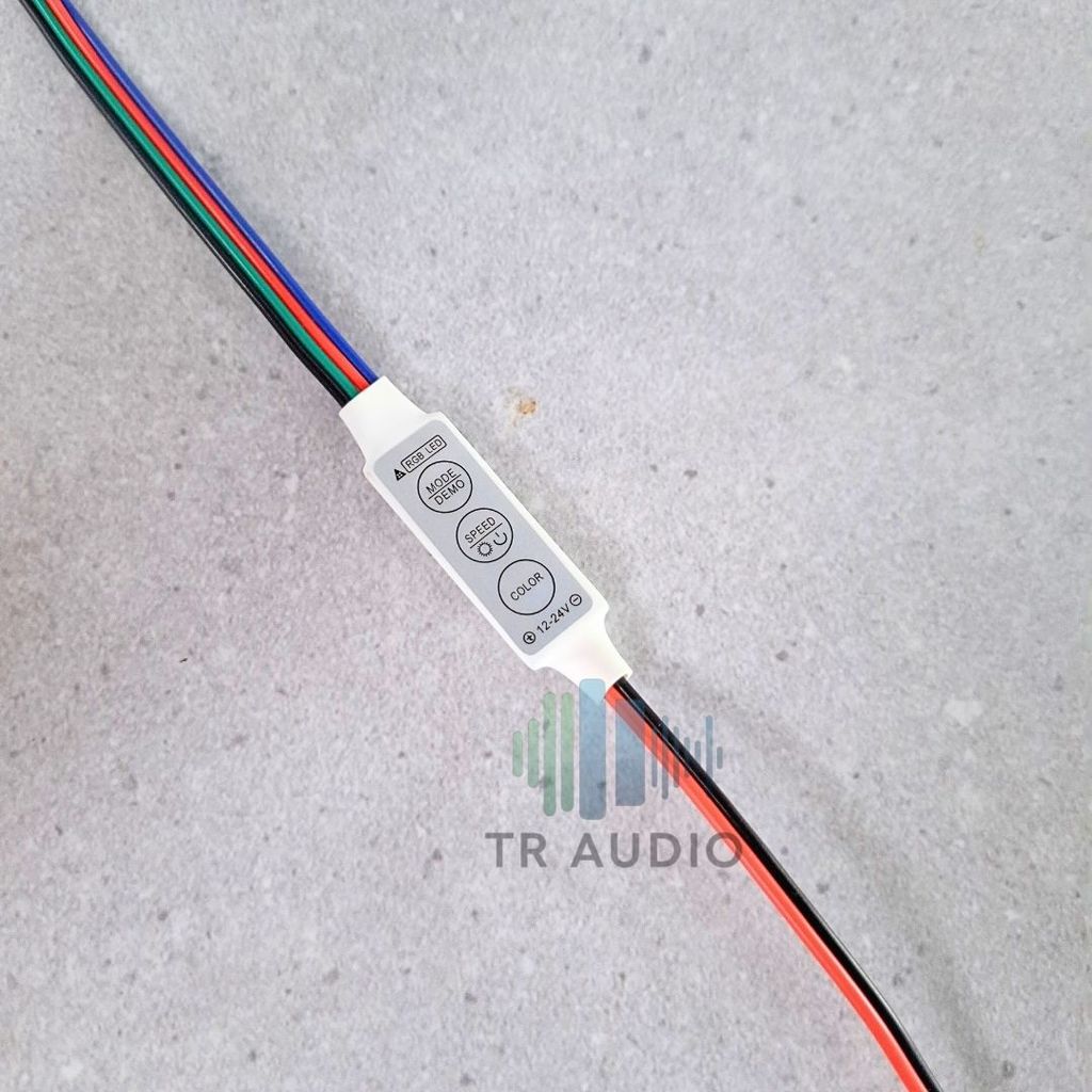 Mini LED Controller RGB DC 12–24V 4 Pin Strip LED 6 Modes 6 Speed ...