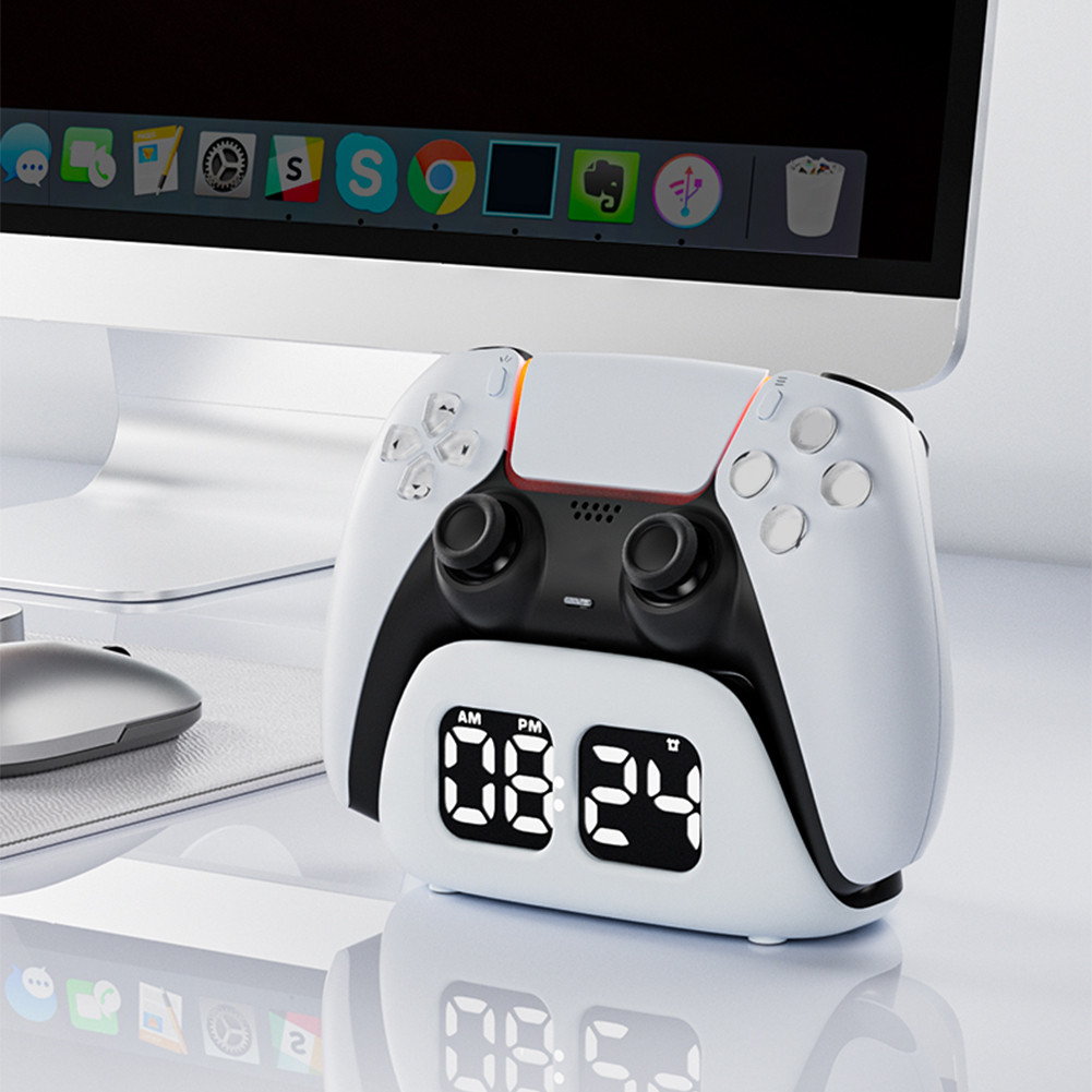 Controller Charger with Clock Display Controller Charging Clock Base ...
