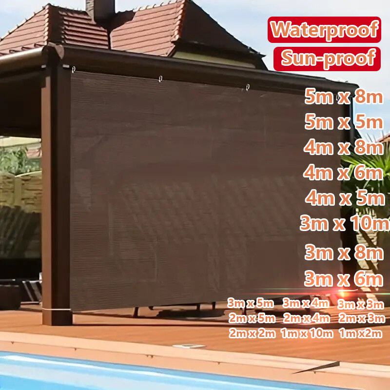 High Quality Anti UV 97% Sunshade Net Black and Brown Outdoor Garden ...