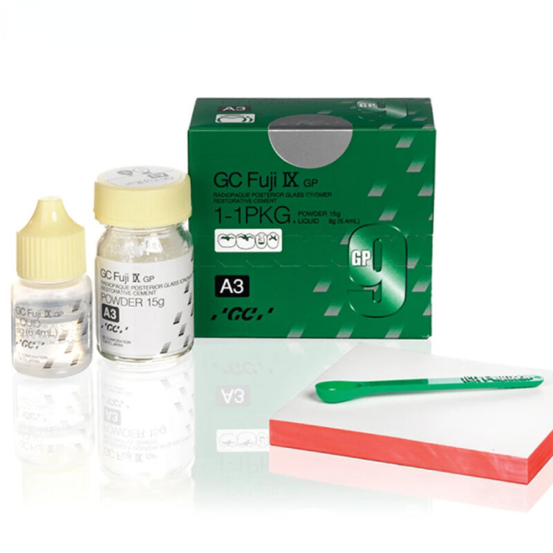 CRP GC Fuji 9/2 Cement A2 A3 Gic Teeth Posterior Dental Glass Inomer ...