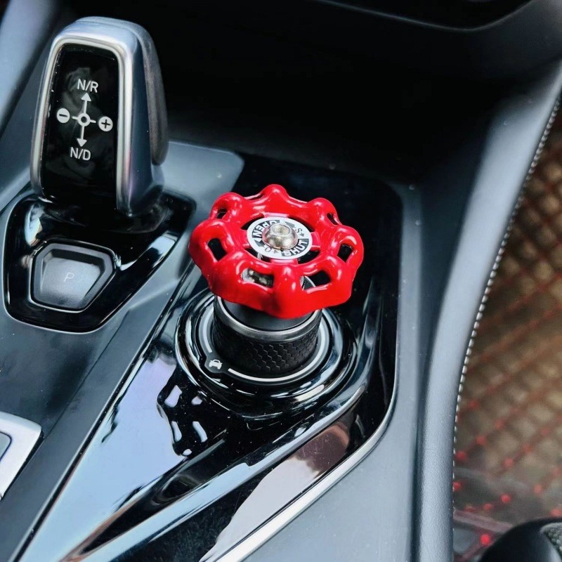 Car start button, valve start button, rotary personalized retro one-key ...