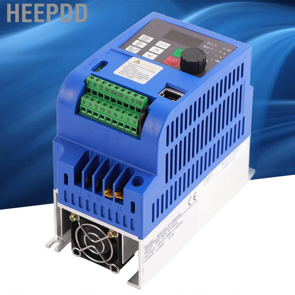 HEEPDD VFD Inverter Variable 3-Phase Vector Frequency AC380V 4KW ...
