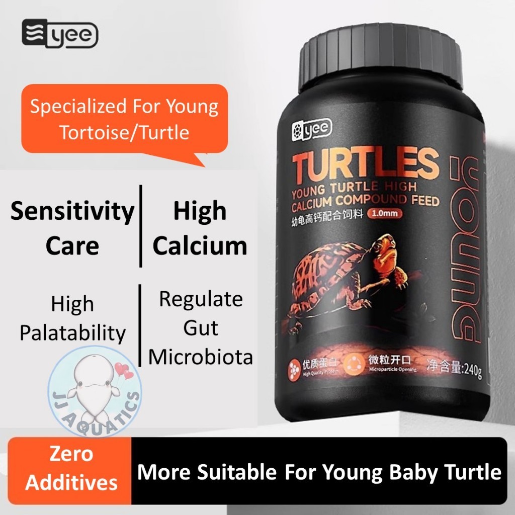 YEE Young Turtle Tortoise Premium Protein Specialized Food High Calcium ...