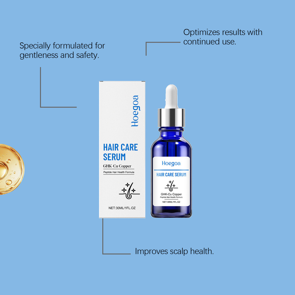 GHK - Cu Copper Hair Care Serum | Peptide Formula | Gentle & Safe Daily Hair  Serum for Thicker & Healthier Hair | 30ml | Shopee Malaysia