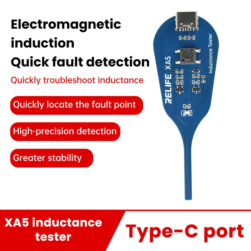 XA5 Motherboard Coil Tester Inductor Detector Tool for PC Repair ...