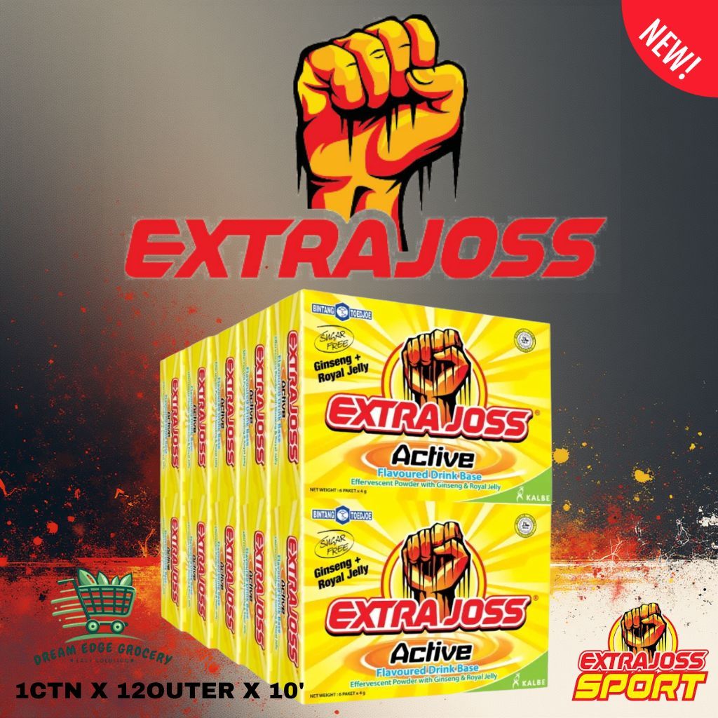 Extra Joss (10Boxes x 6Pkt x 4G) | Shopee Malaysia