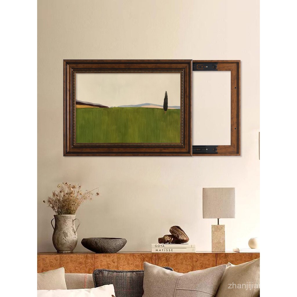 Retro American Meter Box Decorative Paintings Entry Distribution ...