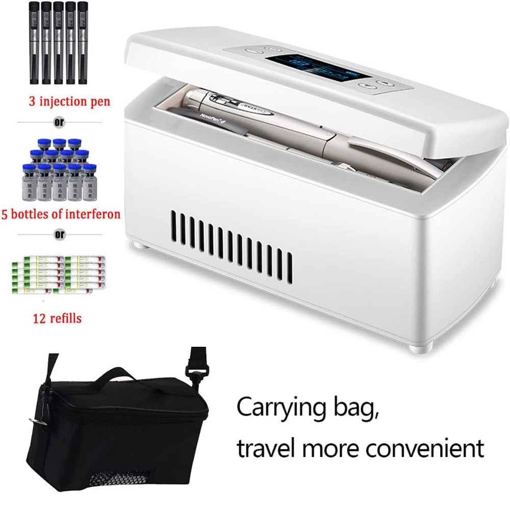 LOCAL STOCK Portable Insulin Cooler Medicine Refrigerated Box 2-8 ...