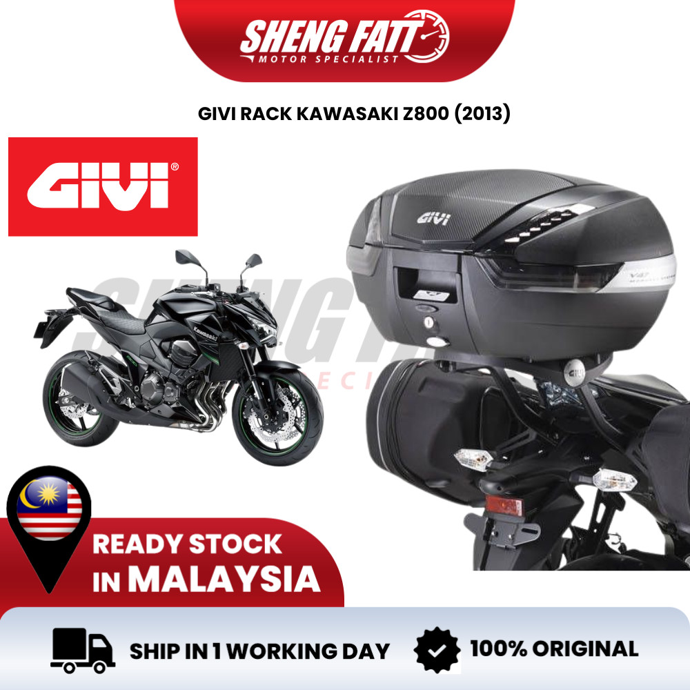 GIVI Kawasaki Z800 Top Box Rack Z800 2013 Top Box Rack Heavy Duty EMS ...