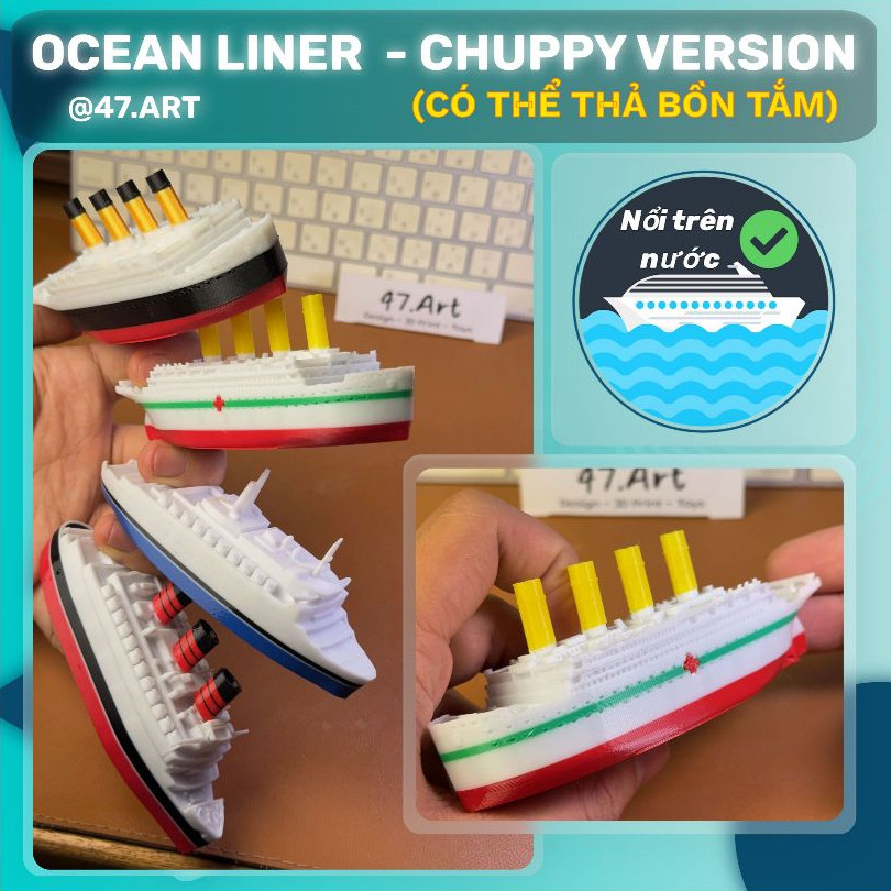 3D Model of Fat Ship - Chubby Yacht - Extremely Floating [MHV ...