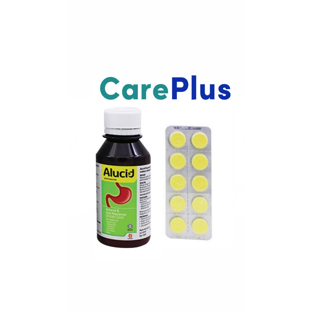 ALUCID RELIEF OF GASTRIC PAIN SUSPENSION 100ML (EXP 06/2027) | ALUCID ...