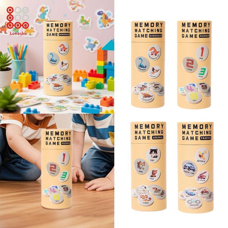 [Lovoski] Memory Game Memory Game Educational Toy Matching Game Made of ...