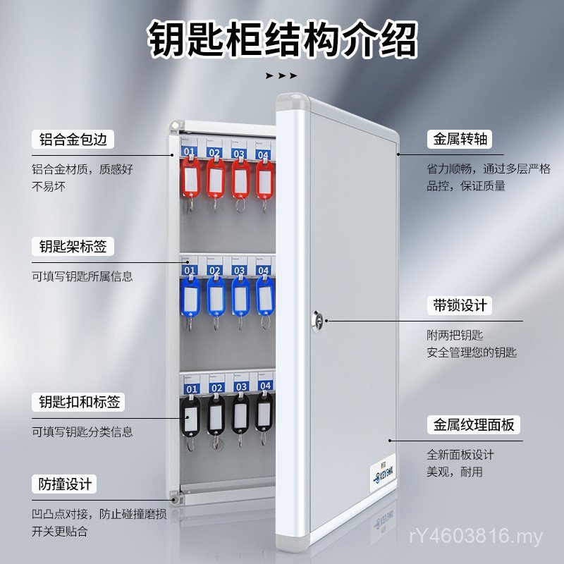 Management Property Intermediate Agent Key Box Storage Storage Box Key ...