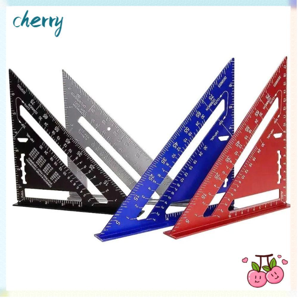 CHERRY Measurement Tool, Inch Metric Angle Ruler Protractor Square ...