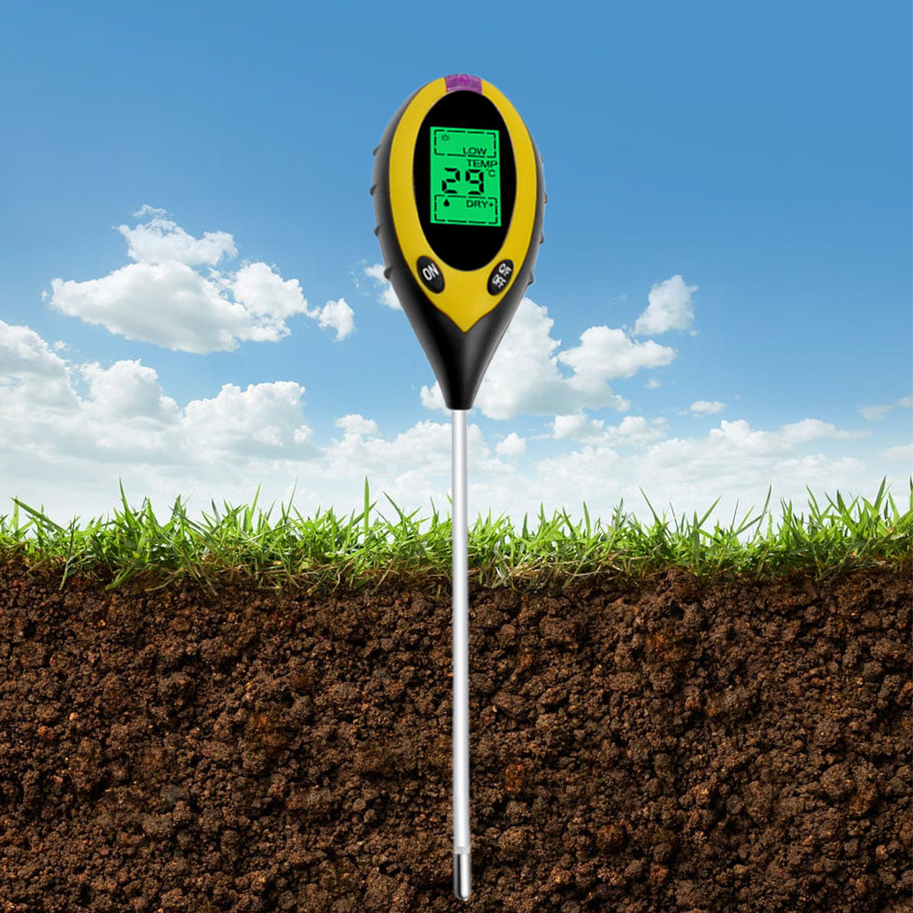Wireless Smart Soil Tester Soil Moisture Meter LCD Digital Display ...