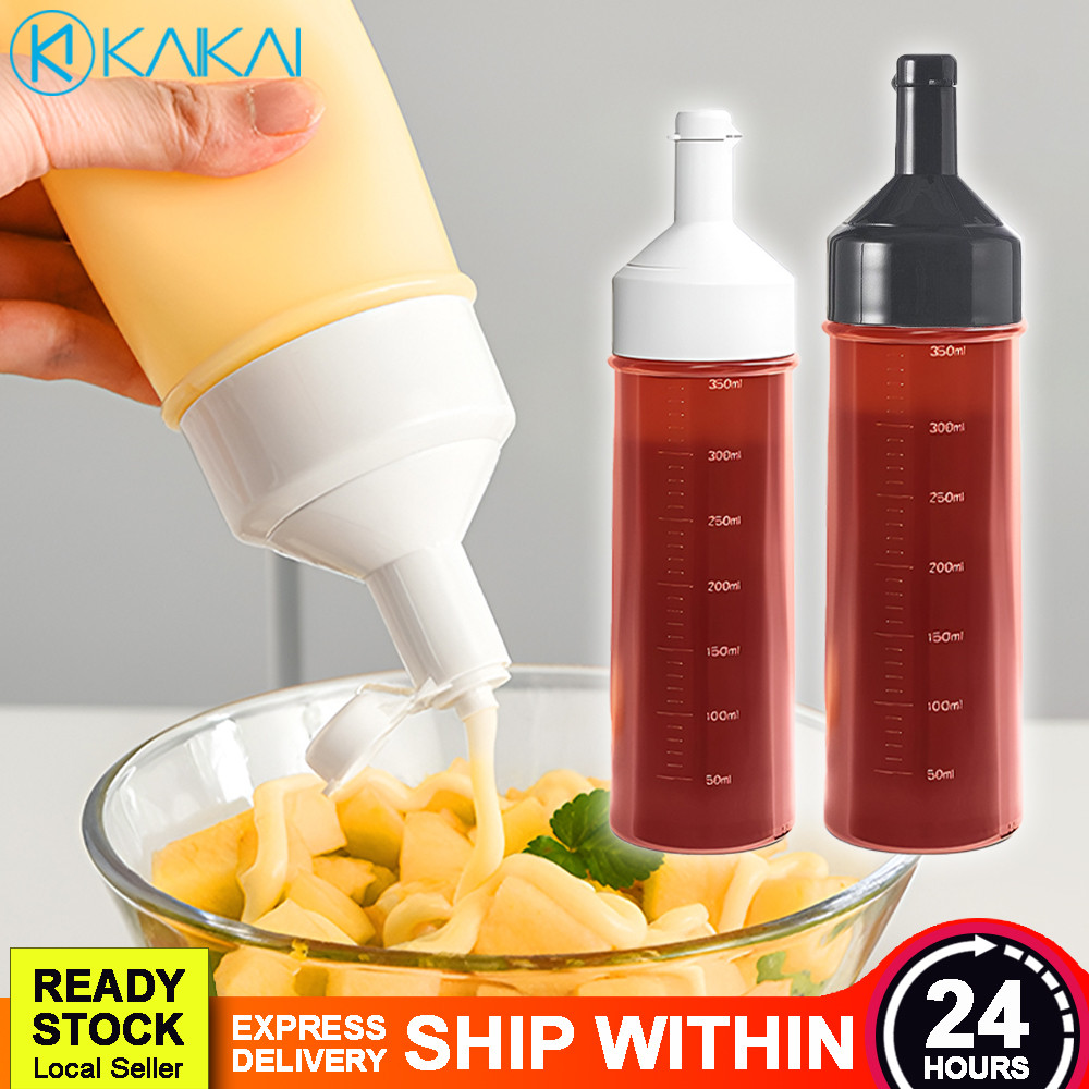 🔥 DRIZZLE LOCK 🔥 250ml 350ml 450ml Chili Ketchup Condiments Bottle ...