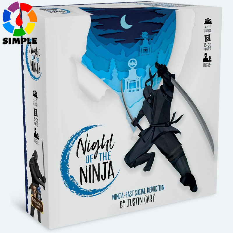 Brotherwise Games Night of The Ninja Board Game | Shopee Malaysia