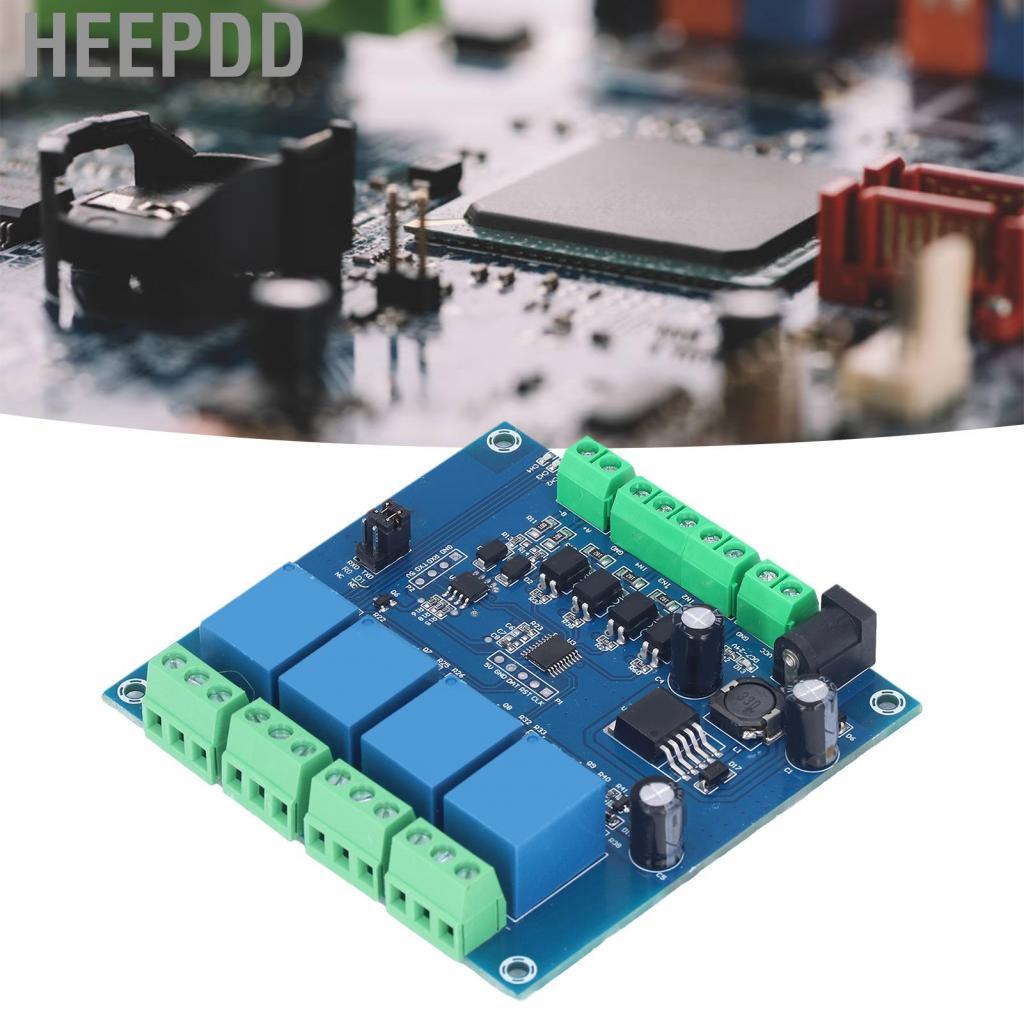 HEEPDD Relay Module Switch 4 Channel PCB RTU Relays Board Support RS485 ...