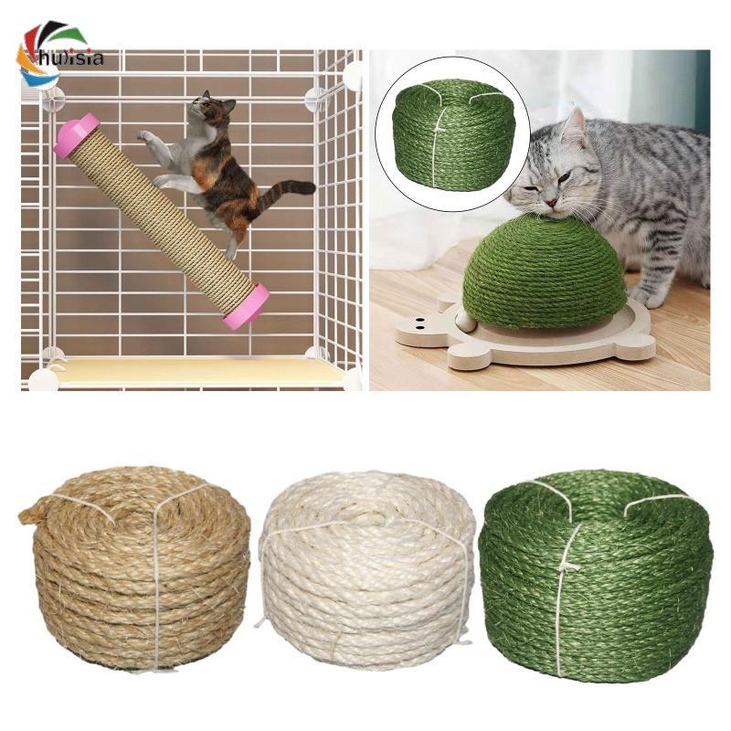 Nature Jute Twine, 164 Feet Jute Rope For Cat Scratching Post 8mm 164.0 Feet