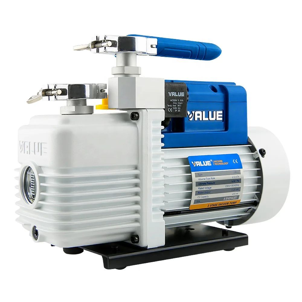 new VRI-2 High HVAC Two-stage Dual Stage Refrigeration Mini Rotary Vane ...