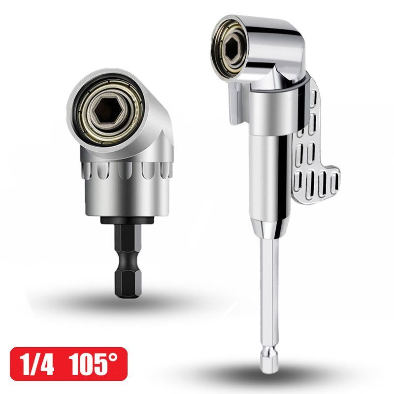 105 Degree Angle Screwdriver Set Holder Adapter Adjustable Bits Angle ...