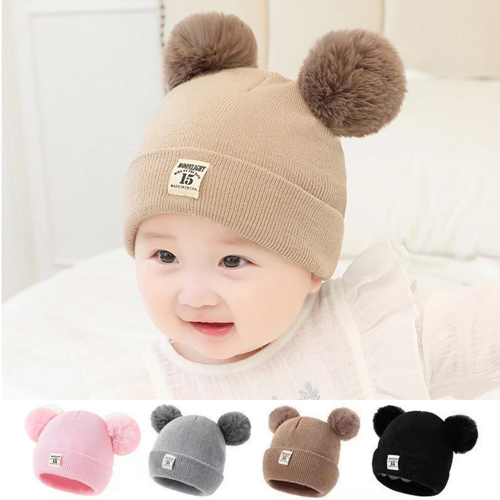 Oni Beanies Hat Baby Knitted Hat Baby Newborn Kids Cap Snowcap Cotton ...