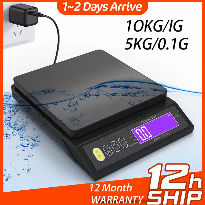 5kg/10kg Accurate Counting Scales Rechargeable Electronic Kitchen Scale ...