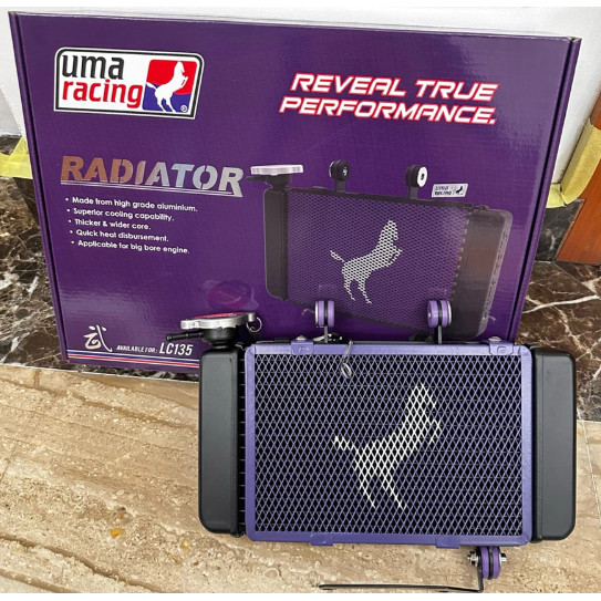 LC135 4S 5S V1-V8 UMA RACING RADIATOR [[ VERSION V2 380ML ]] | Shopee ...