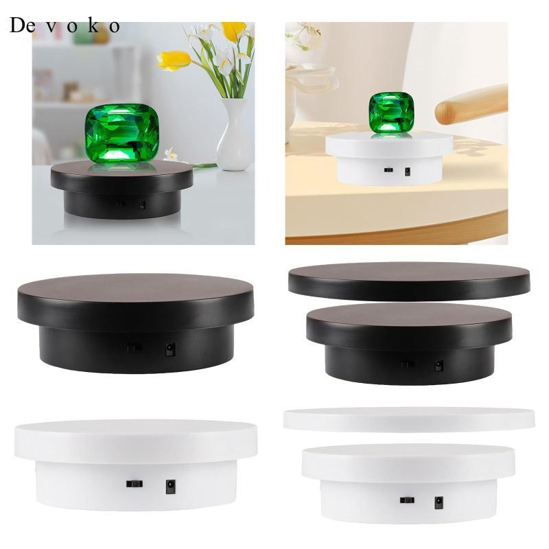 [Devoko] Rotating Display Stand Show Holder USB Electric Rotating ...