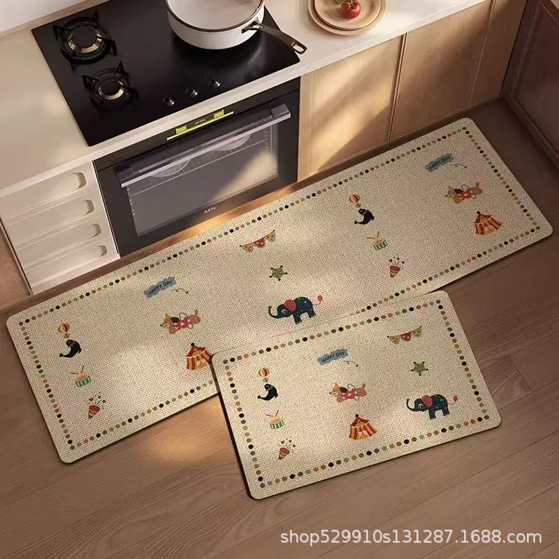 Cartoon Cartoon Kitchen Bathroom Household Silicone Water-Absorbing Oil ...