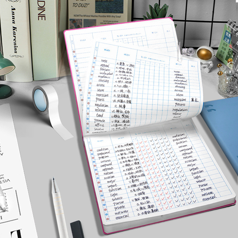 Vocabulary Notebook for Self-Testing and Memorization, Learn & Memorize ...