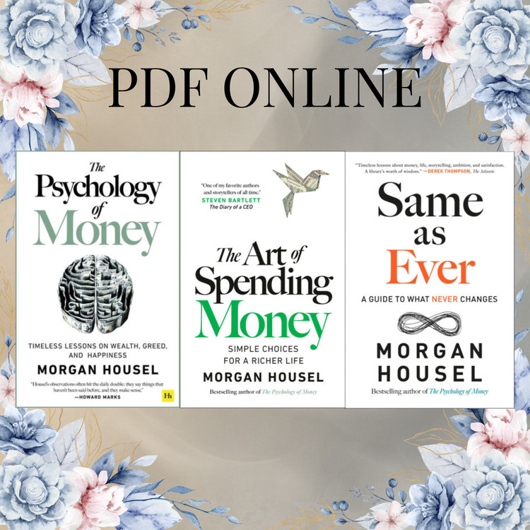 (PDF ONLINE) Morgan Housel books / The Art of Spending Money: Simple ...