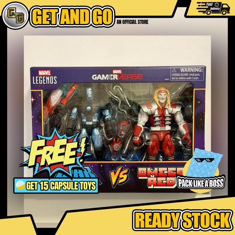 [Ready Stock] Hasbro MVL LEGENDS FALL ANV 5 Capcom Omega Red ...