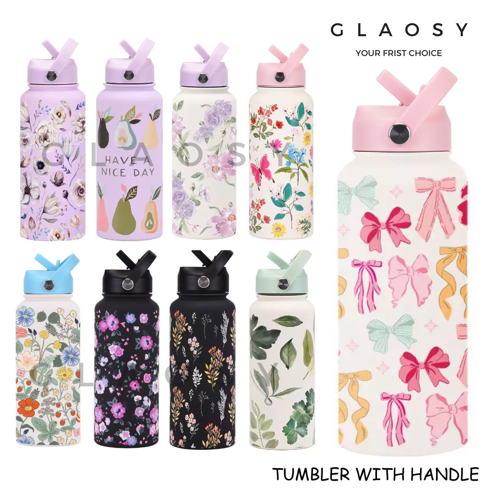 [ 1000ml ] 304 Stainless Steel Bottle Thermos Vacuum Flask Tumbler With ...