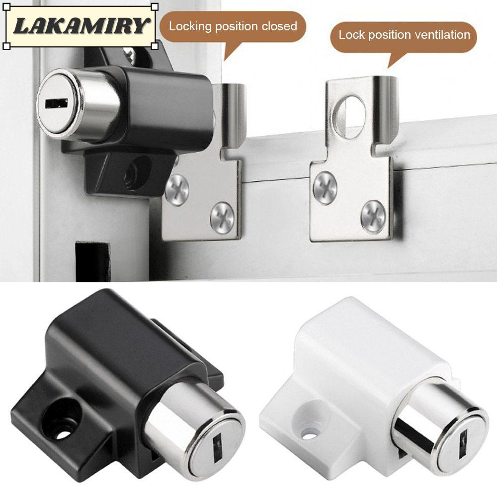 LAKAMIRY Window Lock Protection Security Screen Window Fixed Buckle ...
