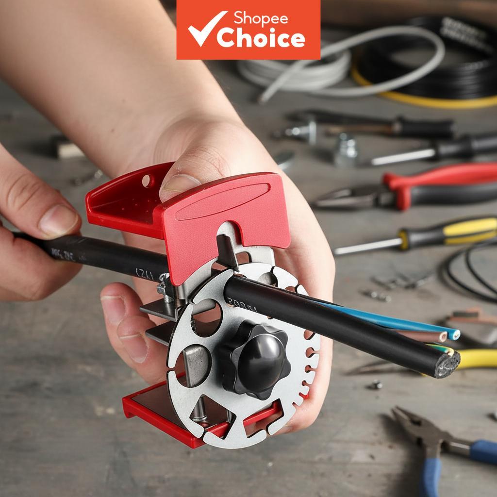 Manual Portable Wire Stripping Tool for Scrap Copper Cables Up to 7/16 ...