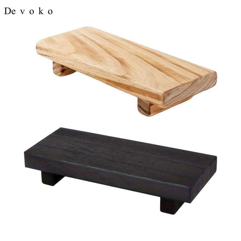 Devoko Wooden Base Stand, Wooden Increase for The Presentation, Rustic ...