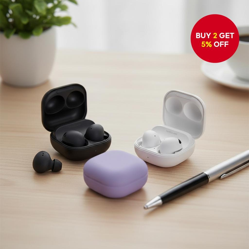 Custodia Di Ricarica Per Samsung Galaxy Buds2 Pro R510 – Colore Nero - Foto 3